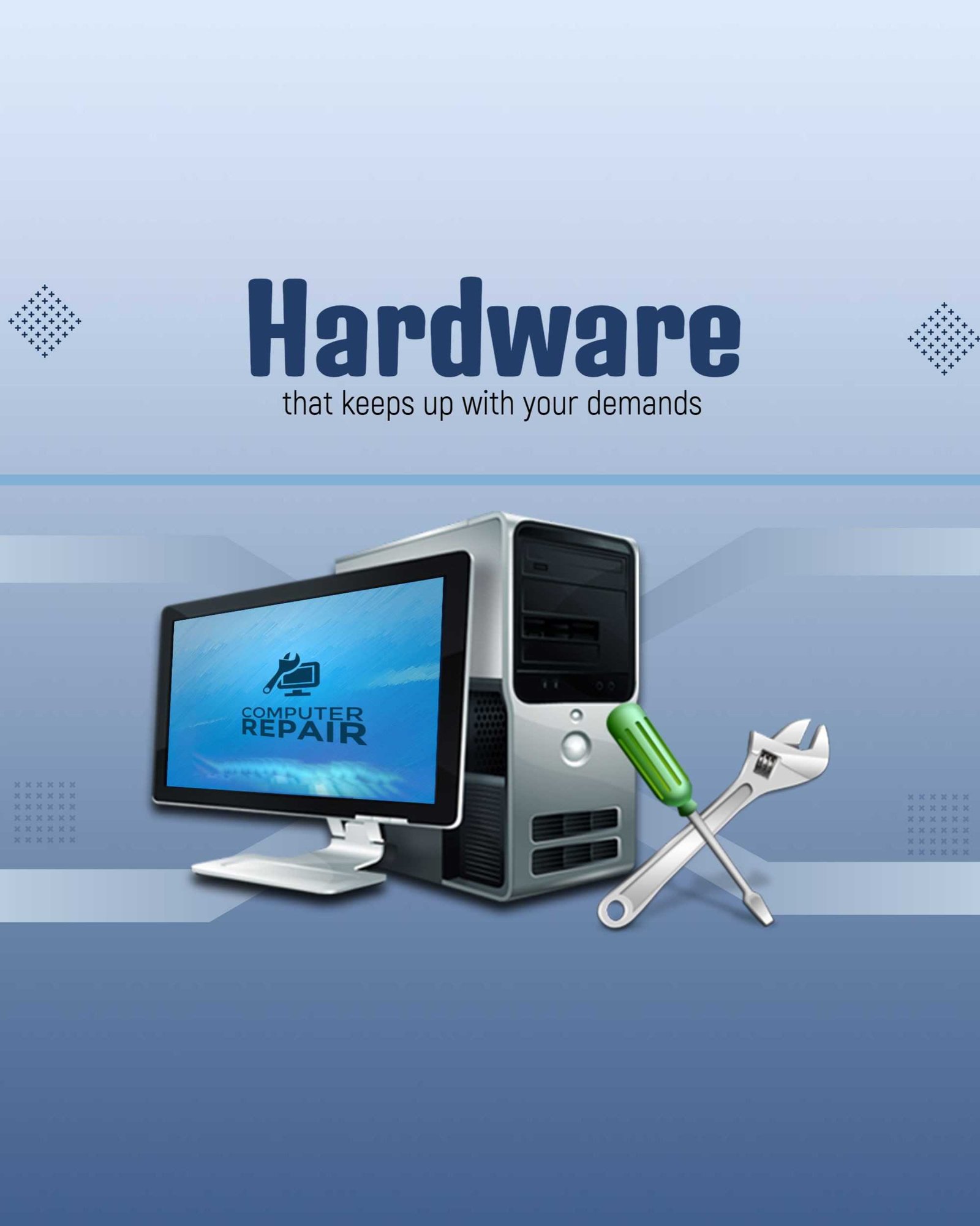 Computer Sales, Repair & Maintenance पोस्टर 238