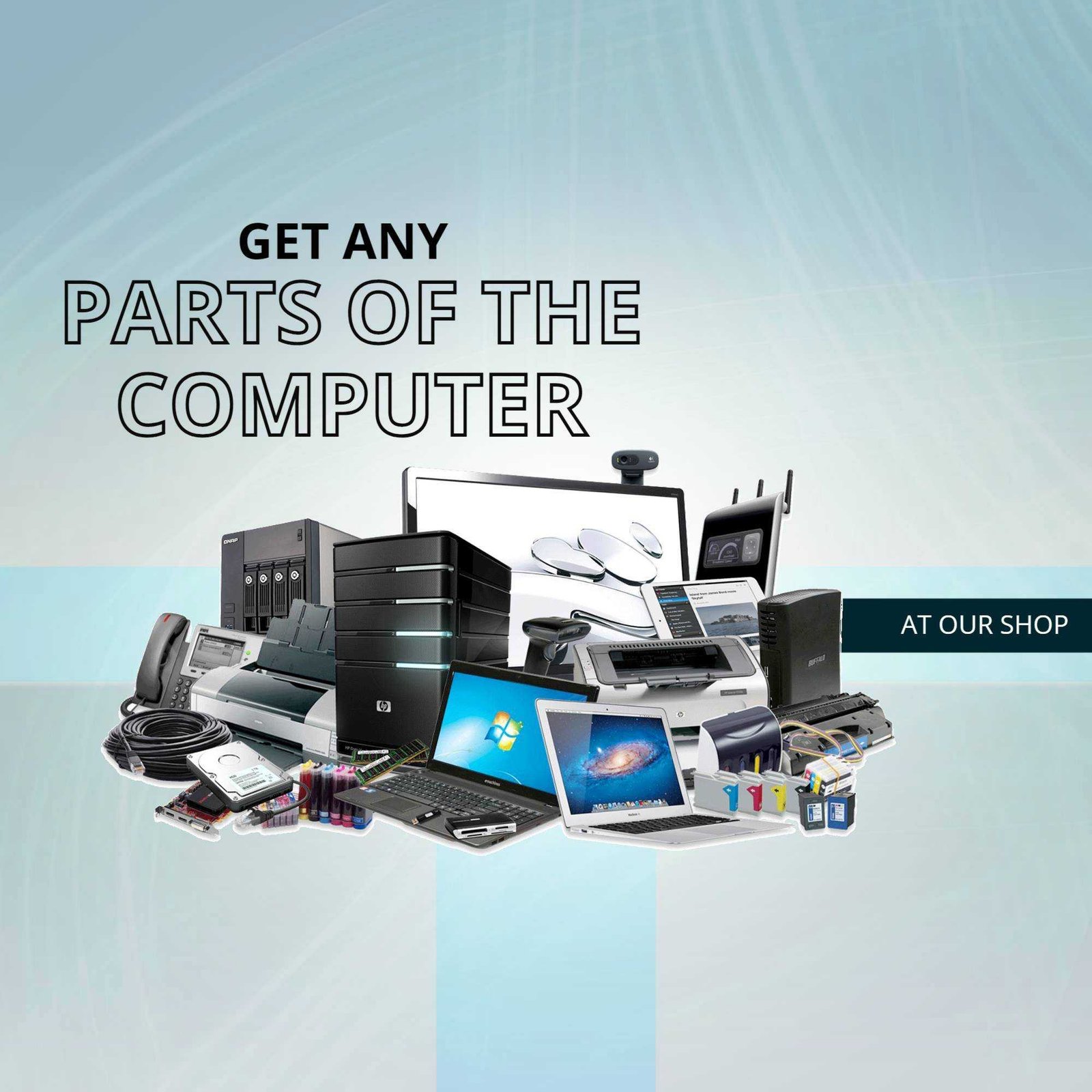 Computer Sales, Repair & Maintenance पोस्टर 226