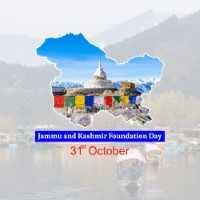 Jammu And Kashmir Foundation Day posters