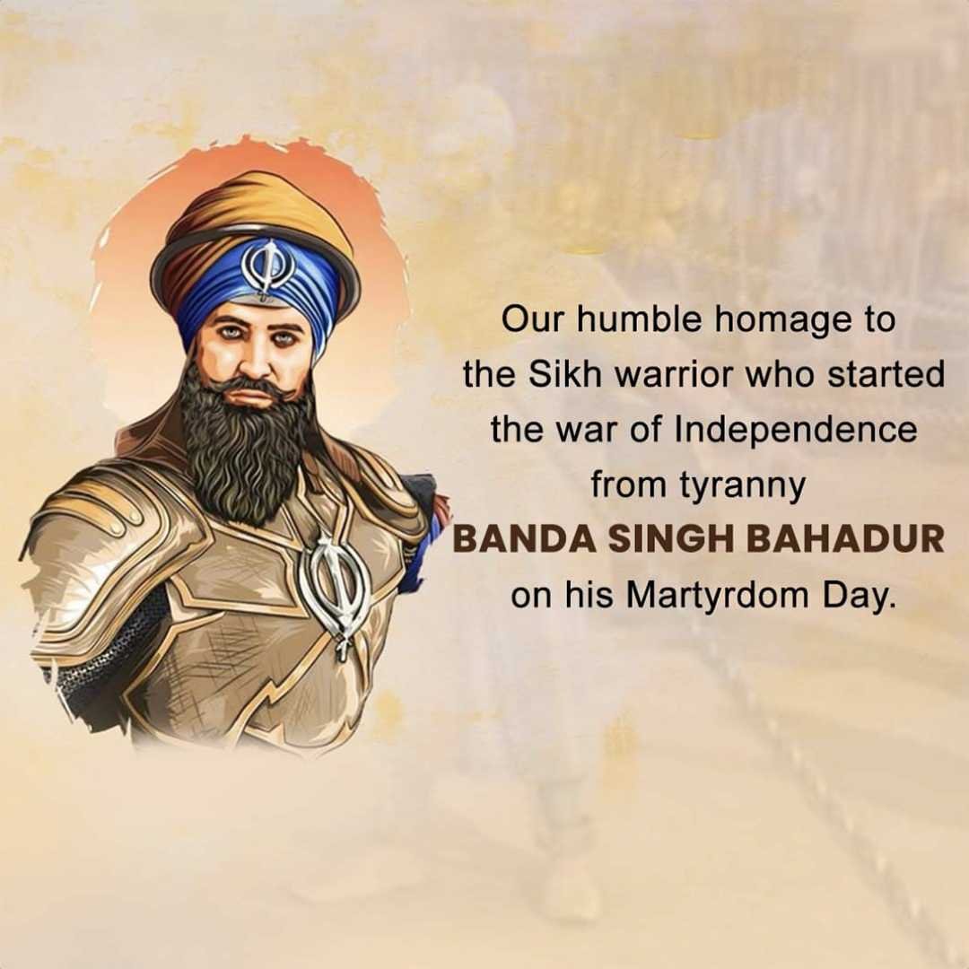 Banda Singh Bahadur Punyatithi पोस्टर 53