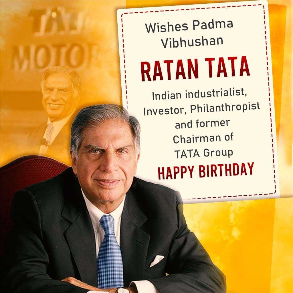 Ratan Tata Happy Birthday poster 32