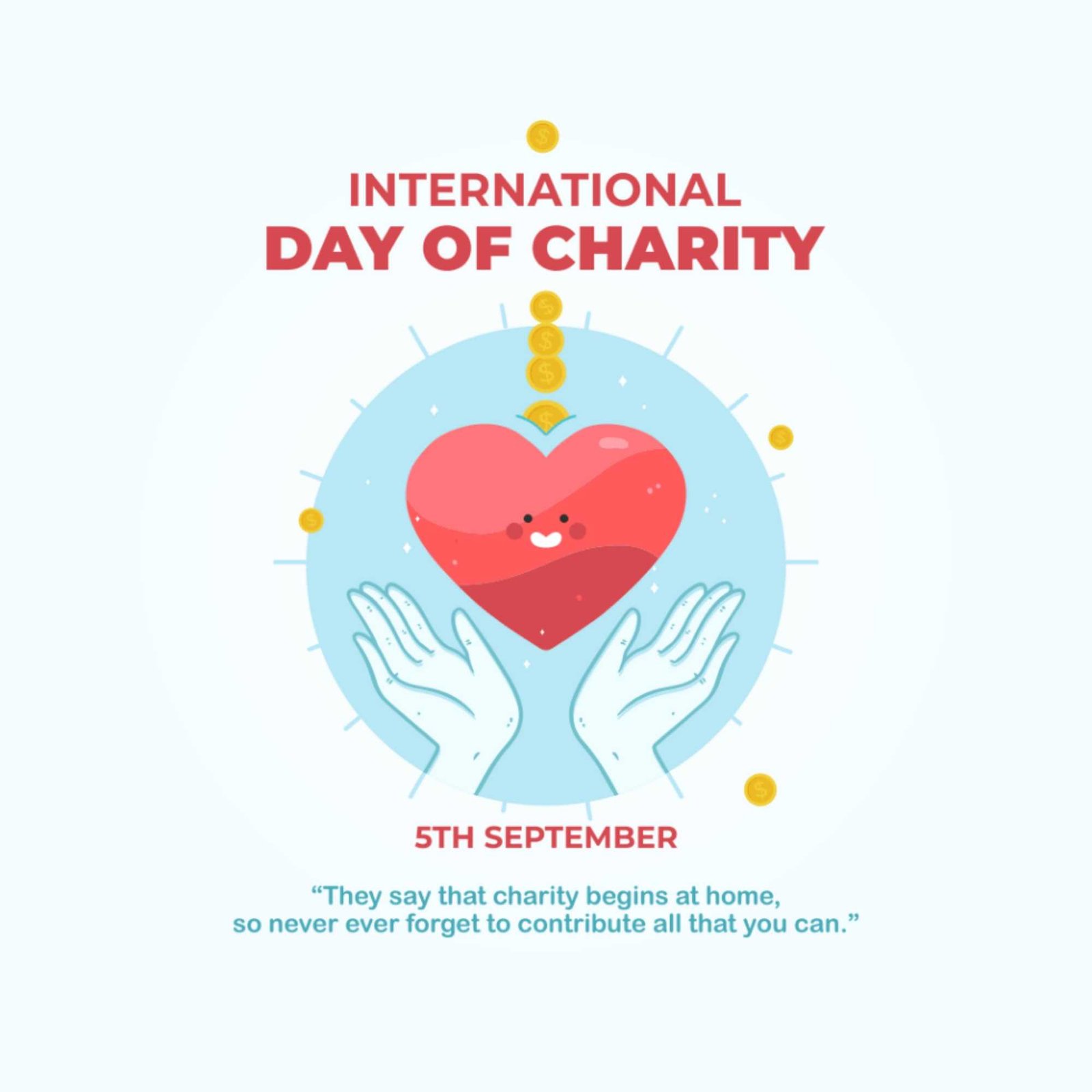International Day Of Charity पोस्टर 16