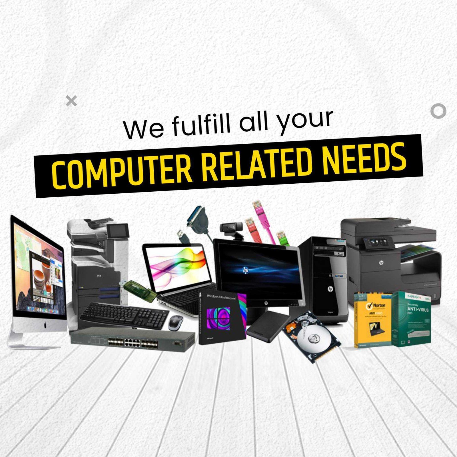 Computer Sales, Repair & Maintenance पोस्टर 229