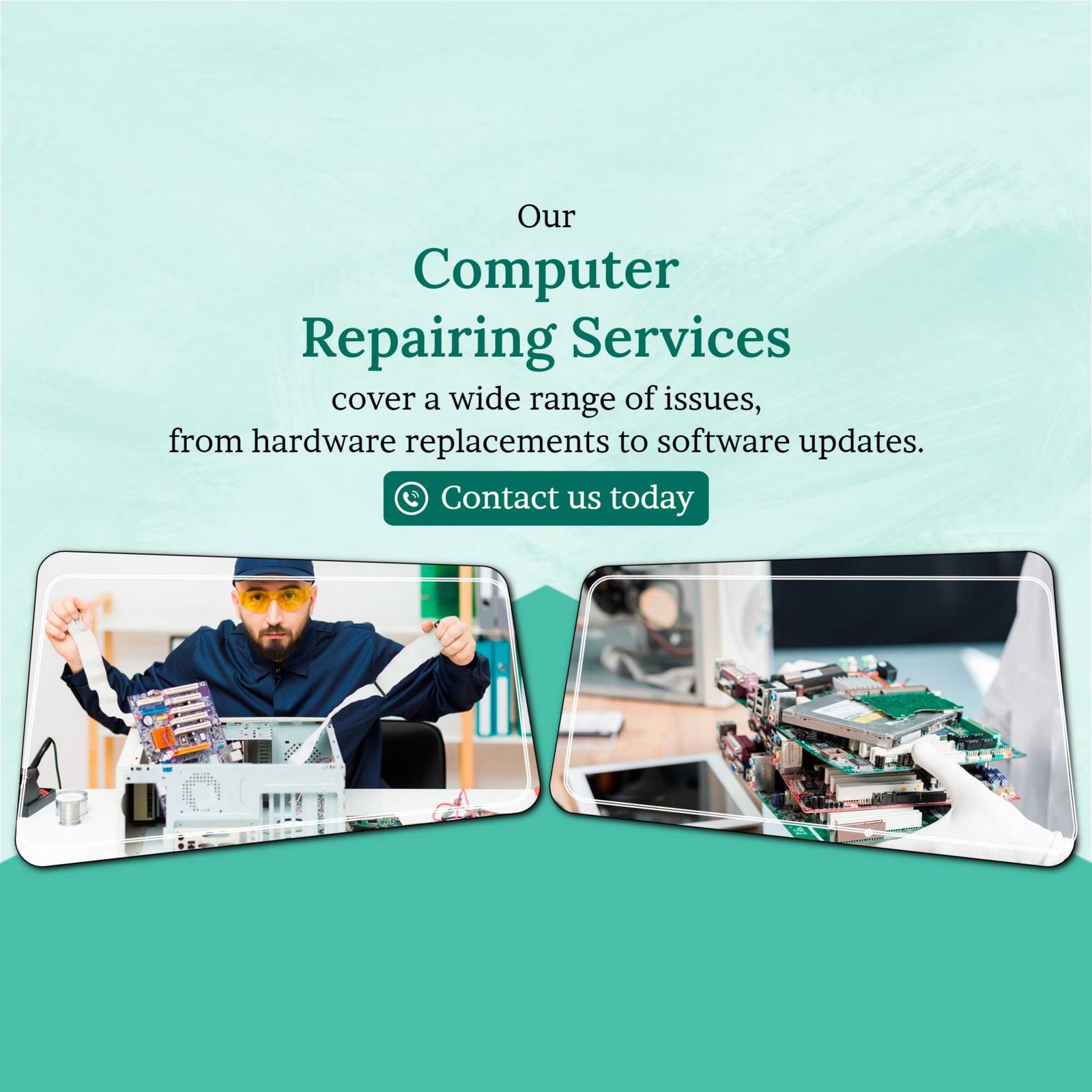 Computer Sales, Repair & Maintenance poster 360