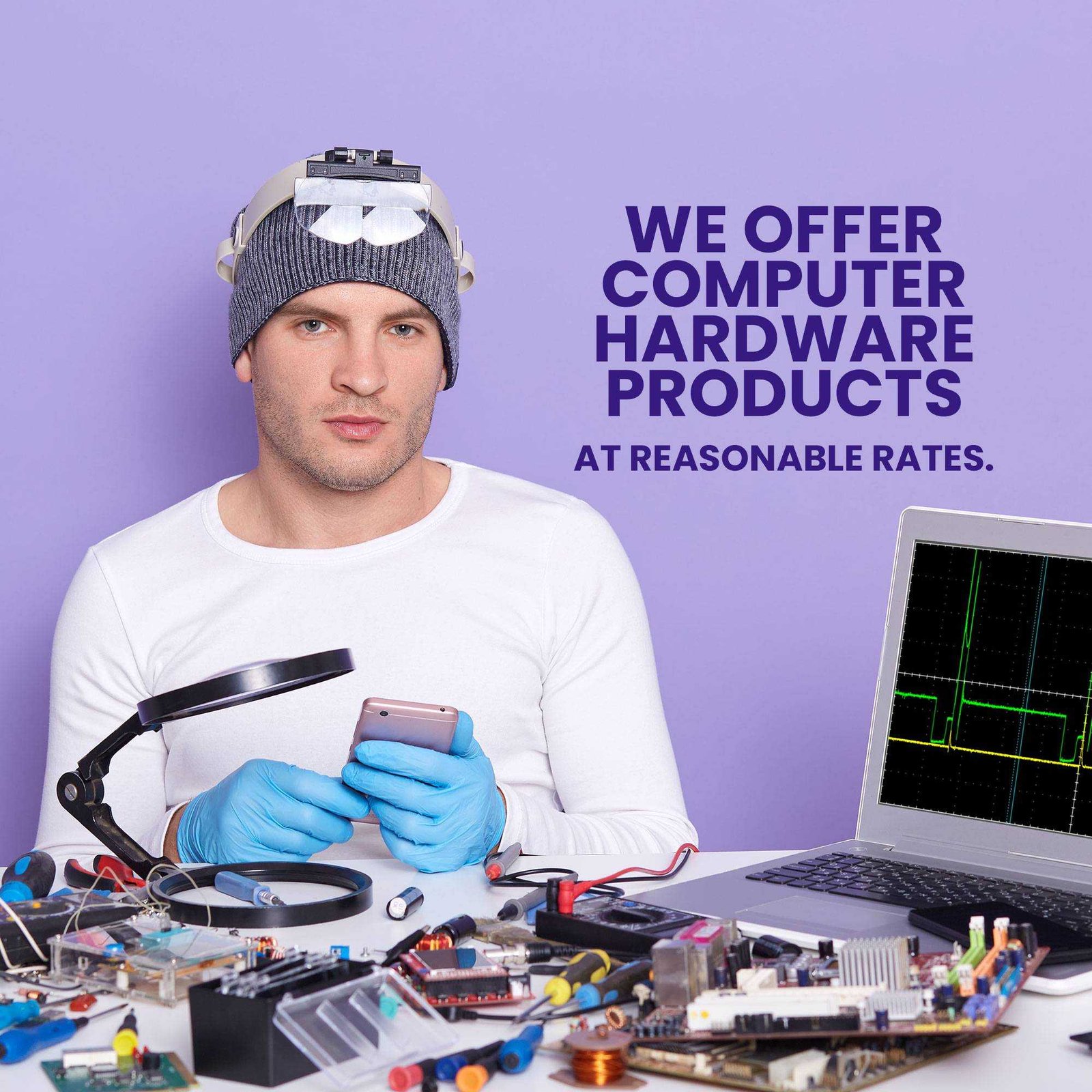 Computer Sales, Repair & Maintenance poster 597