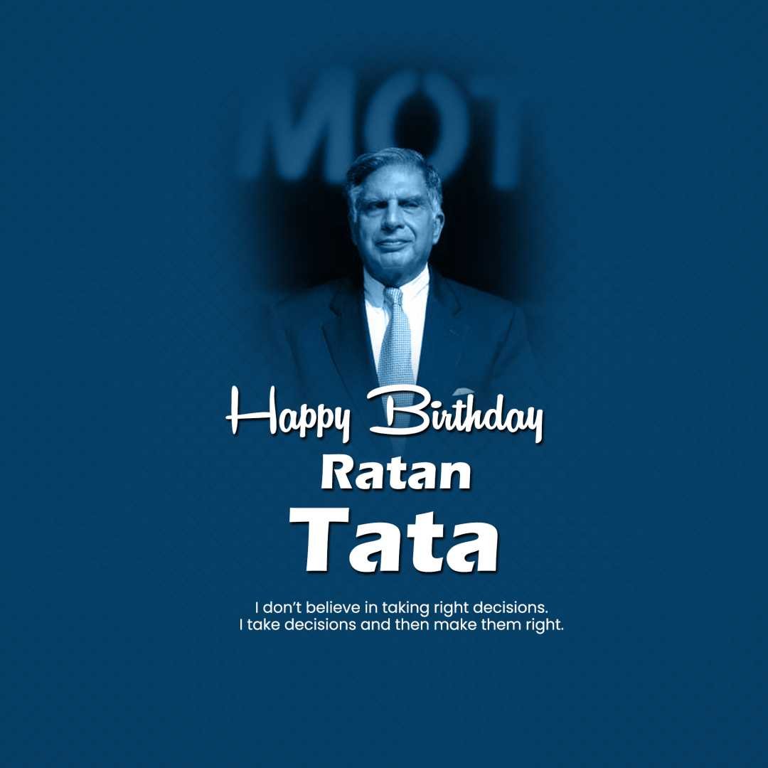 Ratan Tata Happy Birthday poster 30