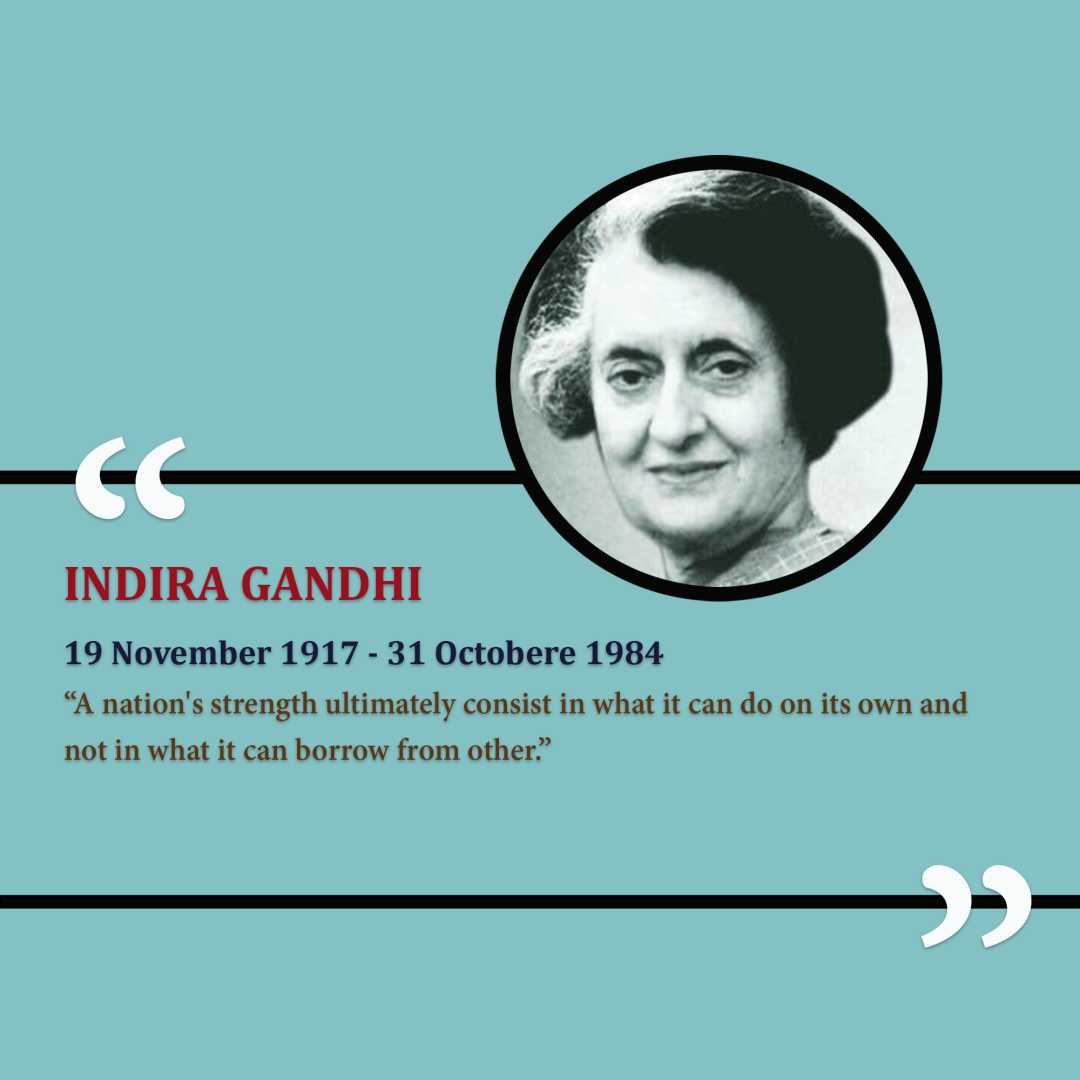 Indira Gandhi Death Anniversary poster 17