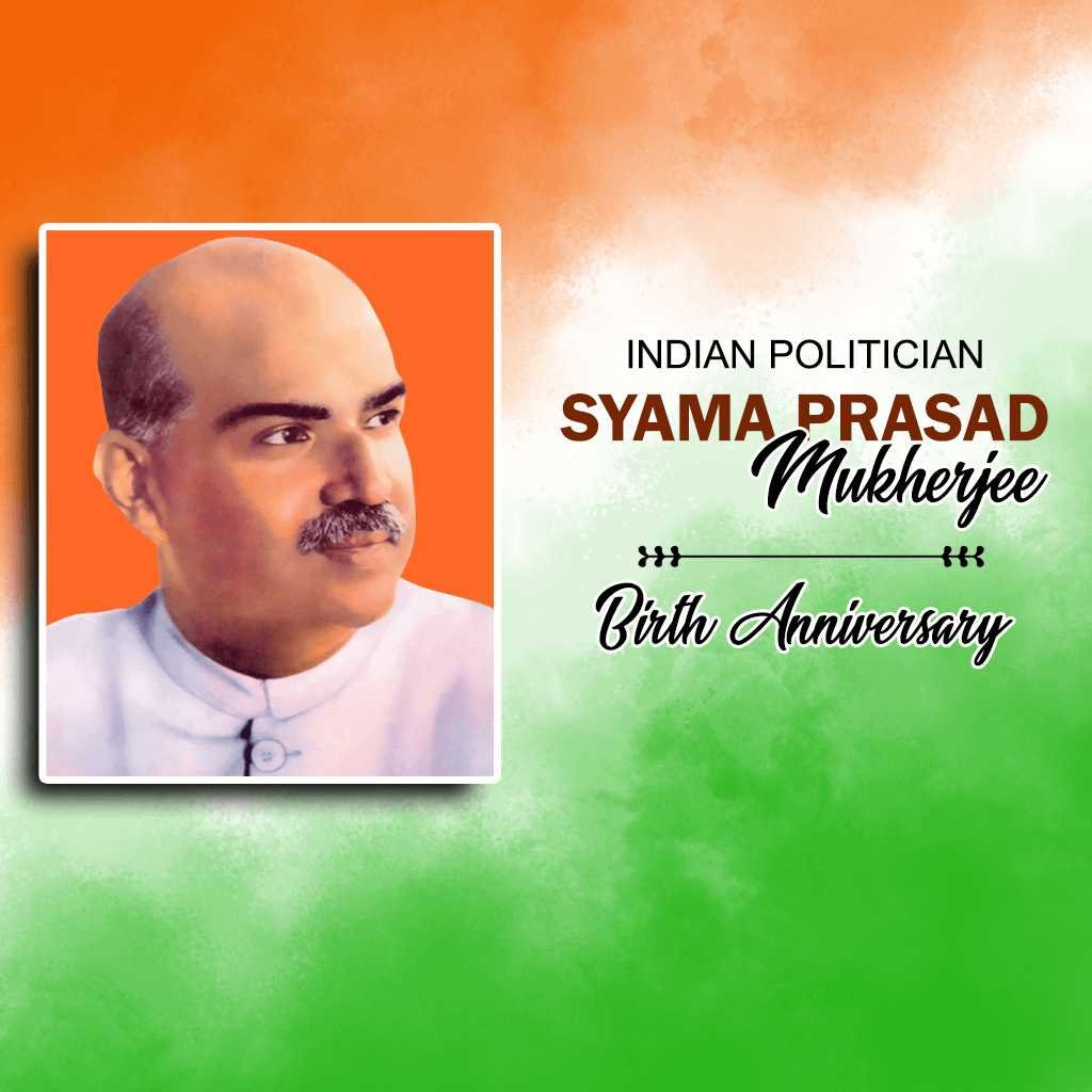Shyama Prasad Mukherjee Birthday poster 54