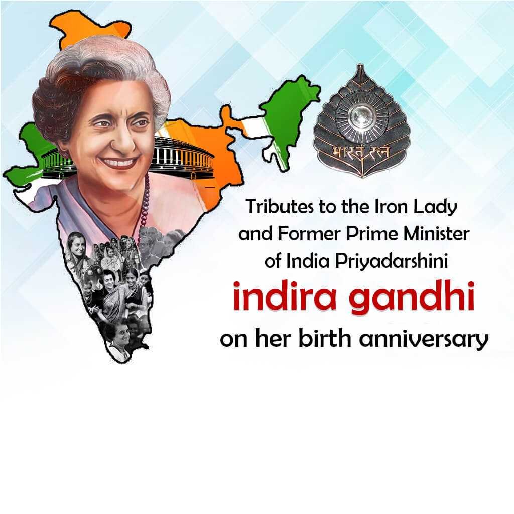 Indira Gandhi Jayanti पोस्टर 15
