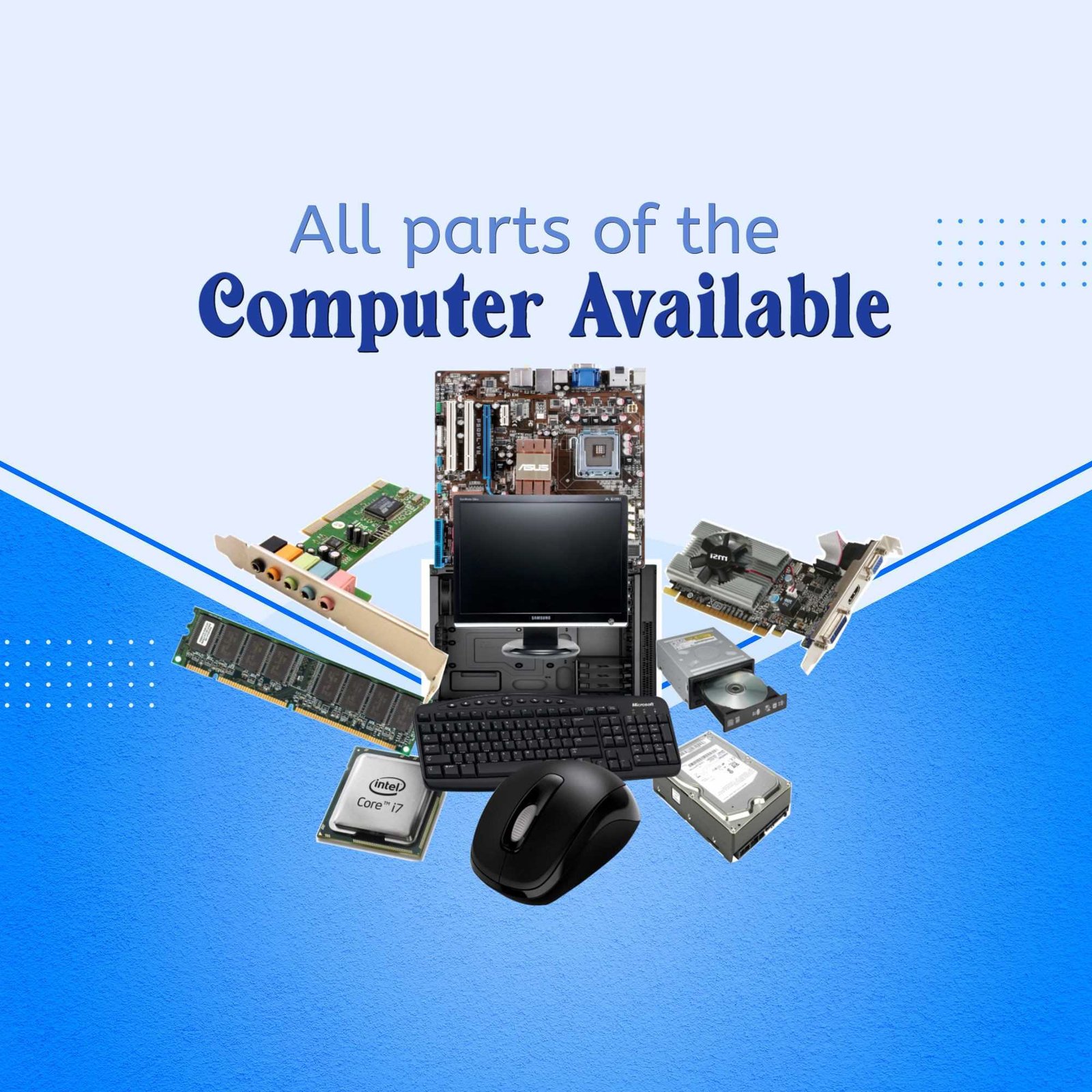 Computer Sales, Repair & Maintenance पोस्टर 232