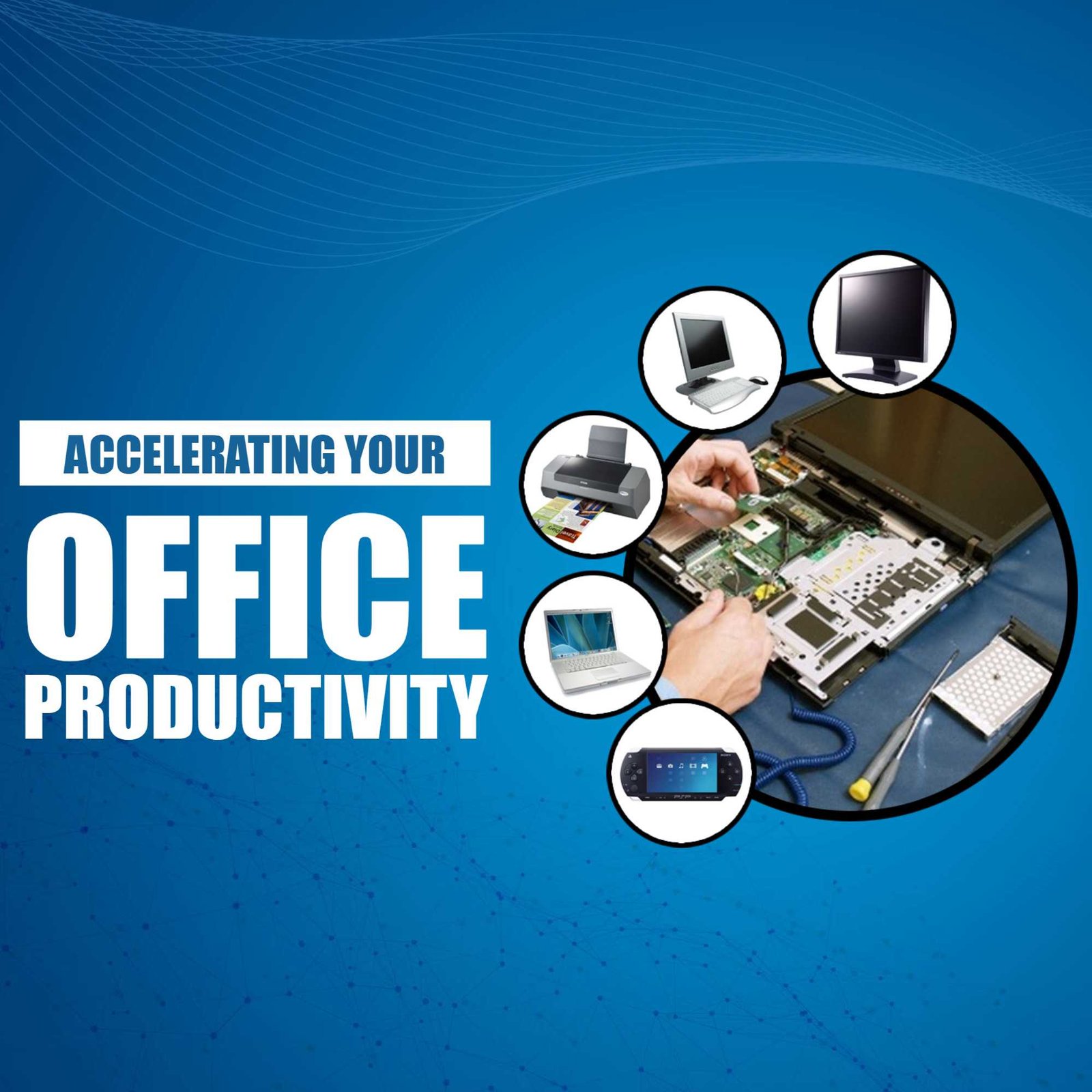 Computer Sales, Repair & Maintenance पोस्टर 236
